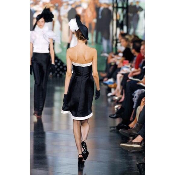 Ralph Lauren Collection Strapless Cocktail MiniDress Evening Runway Spring 2008 - Picture 5 of 16